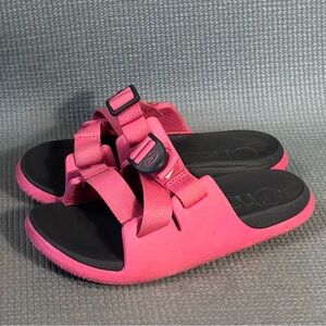 Chaco Kid’s Chillos Slide Sandals Pink Size 2